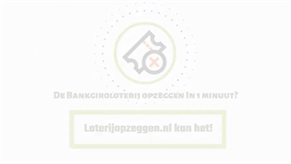 Bankgiroloterij opzeggen