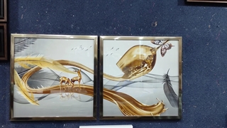 تابلو طلایی شیک