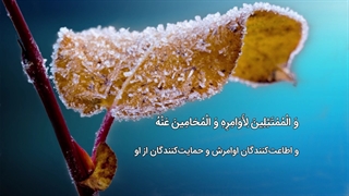 دعای عهد با صدای استاد فرهمند با ترجمه فارسی