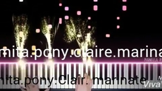 آهنگ آیس‌ کریم از بلک پینک روی پیانو