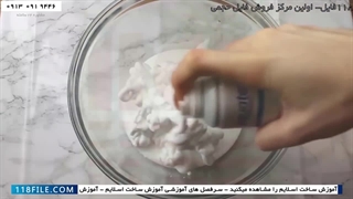 آموزش اسلایم در خانه-آموزش اسلایم شفاف-آموزش ساخت اسلایم کره ای