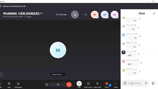 فارما یک  دکتر شیرازی جلسه 1 پارت 1