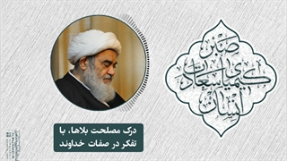 درک مصلحت بلاها، با تفکر در صفات خداوند(آیت الله العظمی مظاهری)