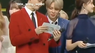 دوستی خیلی کیوت اون وو و جیمین 