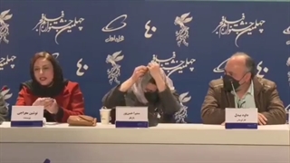 ترویج بی دینی- نوشین معراجی نویسنده فیلمنامه فیلم نمور روکش دندان