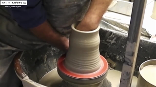آموزش سفالگری ظروف چینی-سفال و سفالگری-ساخت قوری سفال باستانی