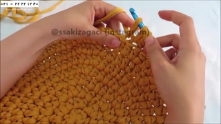 آموزش تریکوبافی پتوپادری- آموزش بافت پادری با نخ تریکو-آموزش باف مدل شماره 1