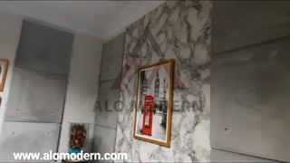 دیوارپوش بتنی - شرکت الومدرن