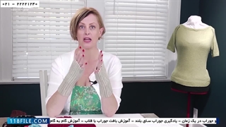 آموزش بافت دستکش و جوراب-بافتنی-قلاب بافی-دستکش دستباف بی انگشت