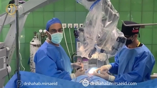 جراحی دیسک گردن بیمار با میلوپاتی