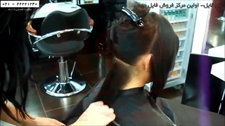 آموزش اکستنشن مو-اکستنشن مو طبیعی-اکستنشن کراتین چسبی مو