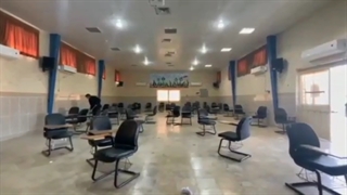 تجلیل از بابای مدرسه دبیرستان فرزانگان