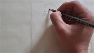 طراحی پرنده مدادی 2