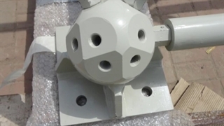 پیچ سازه فضایی، نصب قطعات سازه فضاکار