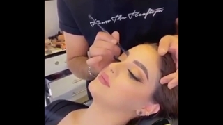 اموزش لیفت ابرو و امبره سازی