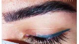 نمونه لیفت و لمینیت ابرو و مژه