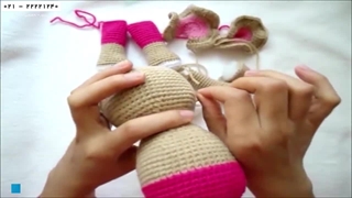 آموزش بافت عروسک -عروسک بافی-آموزش قلاب بافی فیل