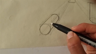 طراحی پرسپکتیو استوانه