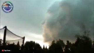 اگر همچین چیزی رو توی آسمون دیدید با سرعت فرار کنید