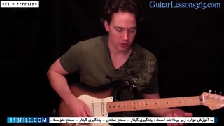 دانلود اموزش گیتار الکتریک-نت های هدف مدال با پنتاتونیک - بخش اول