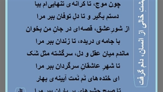 از این بهشت خالی از انسان دلم گرفت