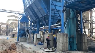 غبارگیر صنعتی پروژه ذوب آهن