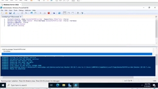 ویدئو آموزشی سرور 2022 (بخش نوزدهم)