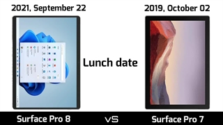 سرفیس پرو ۸ چه تفاوت هایی با سرفیس پرو ۷ دارد؟