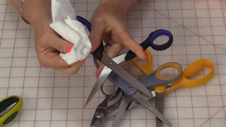 آموزش تمیز کردن قیچی