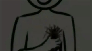 دخترک تنها شد.