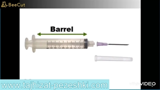 ویدئو معرفی انواع سرنگ در تجهیزات پزشکی خسروی دانش