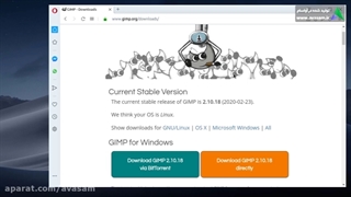 آموزش نرم افزار گیمپ جلسه 1- جایگزین فتوشاپ