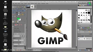 بازکردن تصویر ، تغییر سایز ، خروجی گرفتن ، برش دادن ، چرخش در نرم افزار GIMP
