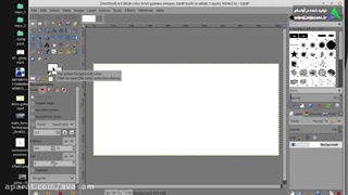 ایجاد لوگو در نرم افزار GIMP