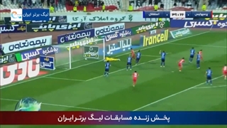 گل اول پرسپولیس به استقلال با ضربه سر نعمتی