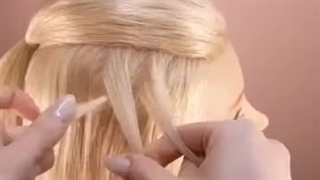 آموزش مدل مو دخترانه دم اسبی زیبا- مومیس مرجع و مشاور مو