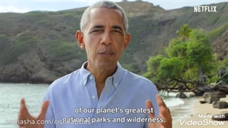 باراک اوباما، عکاس و طبیعت گرد نتفلیکس