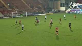 *Dunfermline Athletic 4_1 Partick thistle *پایان بازی
