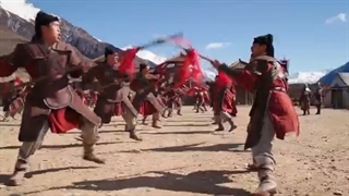 میکس از فیلم مولان با آهنگ never give up