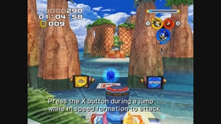 گیم پلی بازی Sonic Heroes ps2