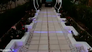 محوطه سازی باغ تالار | باغ گستر