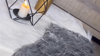 رومیزی خز طرح پوست ۶۰*۹۰