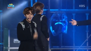 اجرای آهنگ Lucky از EXO_K . 141107