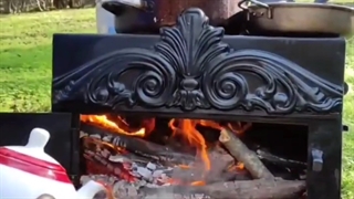 بخاری و اجاق طبیعت گردی لاوا