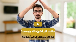 چیدمان مثلث کار در آشپزخانه