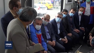 بازدید وزیر کشور از پروژه قطار ملی جهاد دانشگاهی