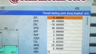 تراشcnc/رزوه تراشی/تراشکاری