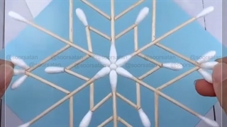 آموزش دکور زمستانی برفی