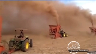 ایجاد ریزگرد توسط عراقی‌ها