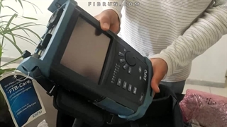 آنباکس دستگاه EXFO